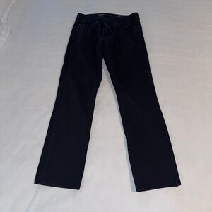 Men’s Adriano Goldschmid black tailored fit jeans
